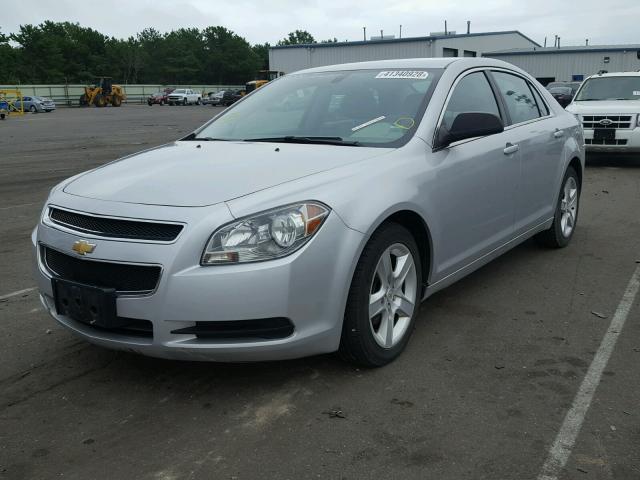 1G1ZA5EU4CF350707 - 2012 CHEVROLET MALIBU LS 银色 照片 2