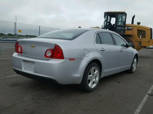1G1ZA5EU4CF350707 - 2012 CHEVROLET MALIBU LS 银色 照片 4