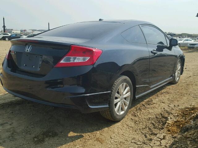 2HGFG3B9XCH001967 - 2012 HONDA CIVIC EXL 黑色 照片 4