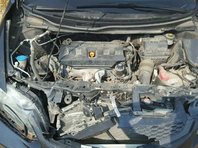 2HGFG3B9XCH001967 - 2012 HONDA CIVIC EXL 黑色 照片 7