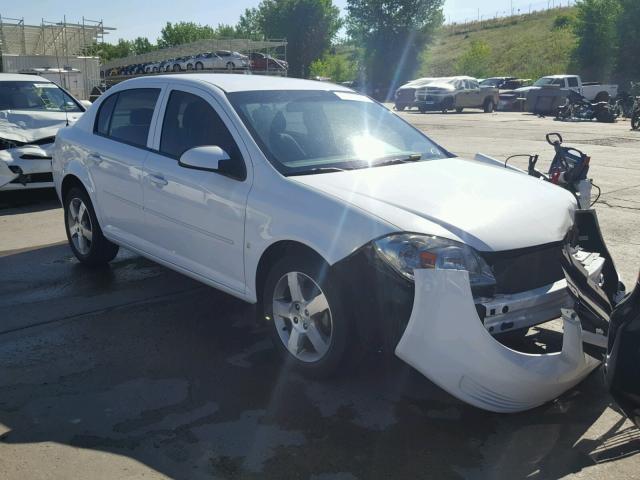 1G1AL58F087304524 - 2008 CHEVROLET COBALT LT WHITE photo 1