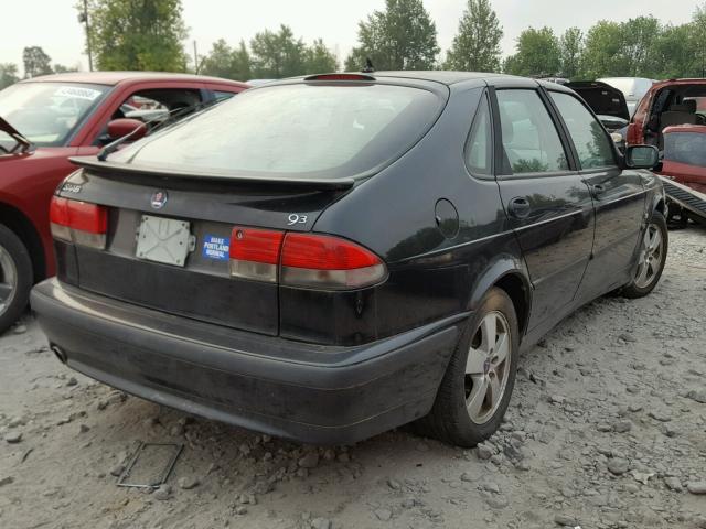 YS3DF58K922006155 - 2002 SAAB 9-3 SE BLACK photo 4