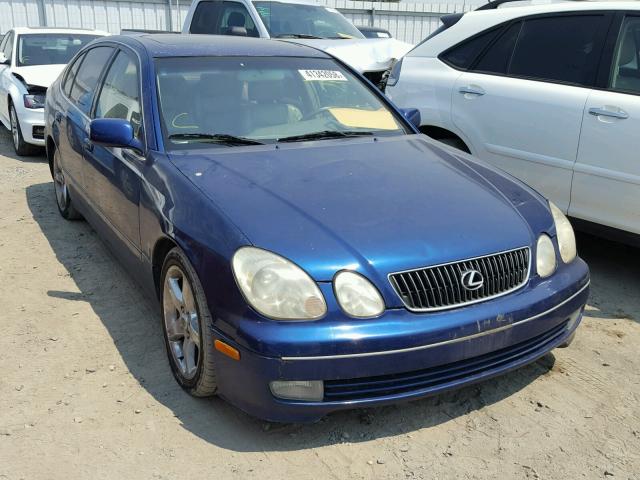 JT8BH68X2W0002846 - 1998 LEXUS GS 400 BLUE photo 1