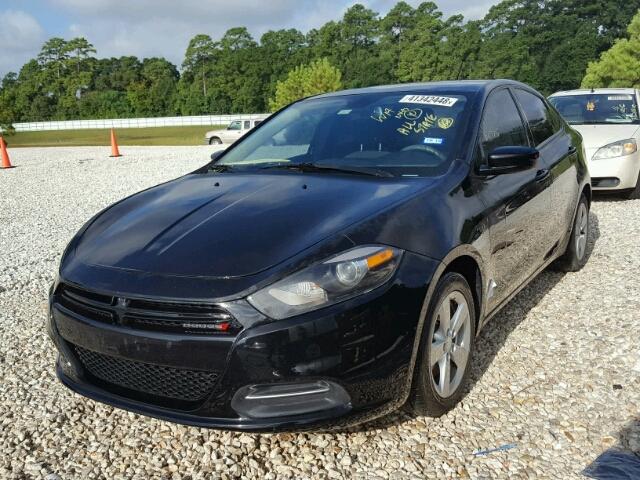 1C3CDFBA3GD584525 - 2016 DODGE DART SXT BLACK photo 2