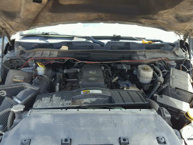 3C6UD5HL8CG250370 - 2012 DODGE RAM 2500 S SILVER photo 7