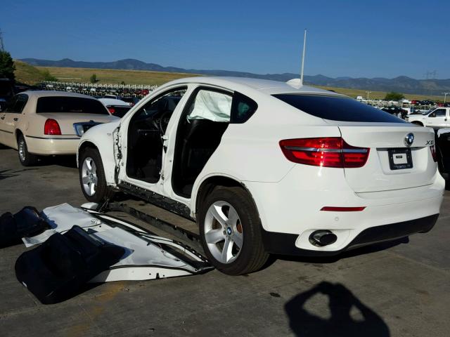 5UXFG2C56DL784874 - 2013 BMW X6 XDRIVE3 WHITE photo 3