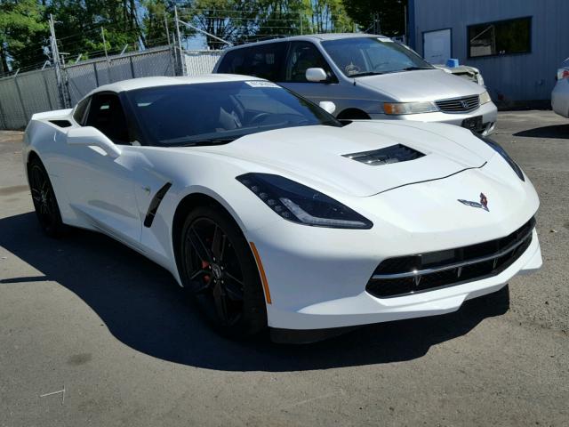 1G1YD2D7XF5121486 - 2015 CHEVROLET CORVETTE S WHITE photo 1