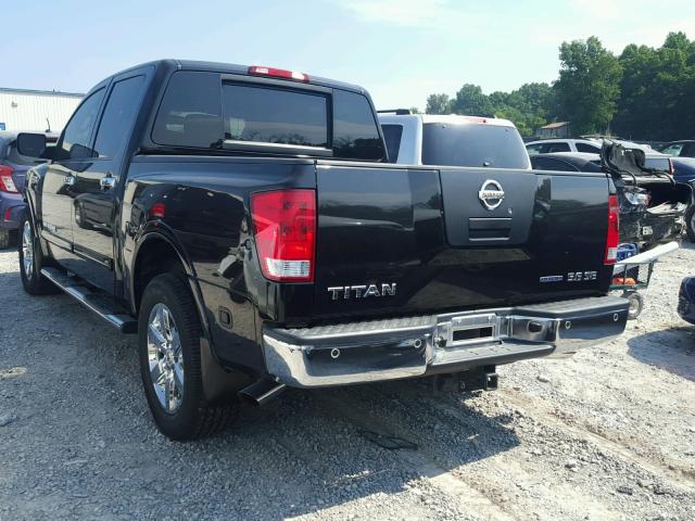 1N6BA0ED3AN315362 - 2010 NISSAN TITAN XE BLACK photo 3