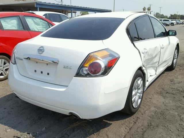 1N4AL2AP7BN456611 - 2011 NISSAN ALTIMA BAS WHITE photo 4