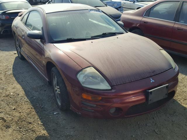 4A3AC74H44E056629 - 2004 MITSUBISHI ECLIPSE GT RED photo 1