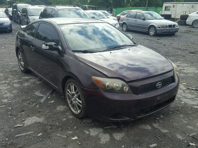 JTKDE167480246678 - 2008 TOYOTA SCION MAROON photo 1