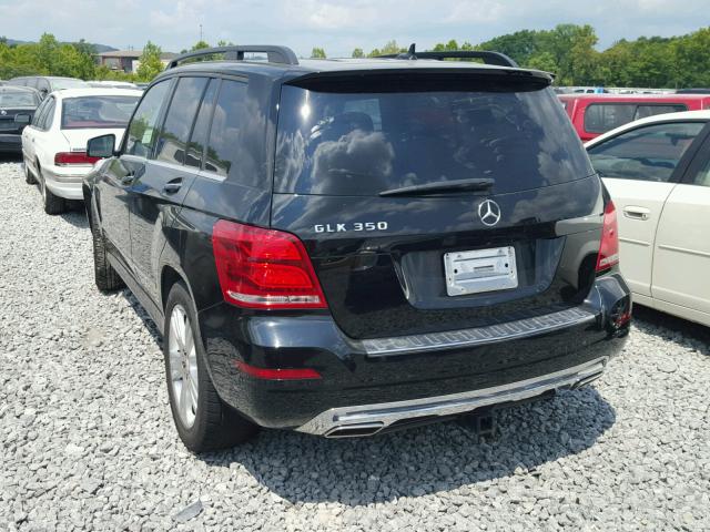 WDCGG5HB6DG022461 - 2013 MERCEDES-BENZ GLK 350 BLACK photo 3