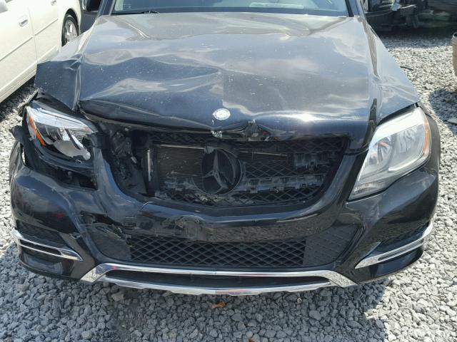 WDCGG5HB6DG022461 - 2013 MERCEDES-BENZ GLK 350 BLACK photo 7