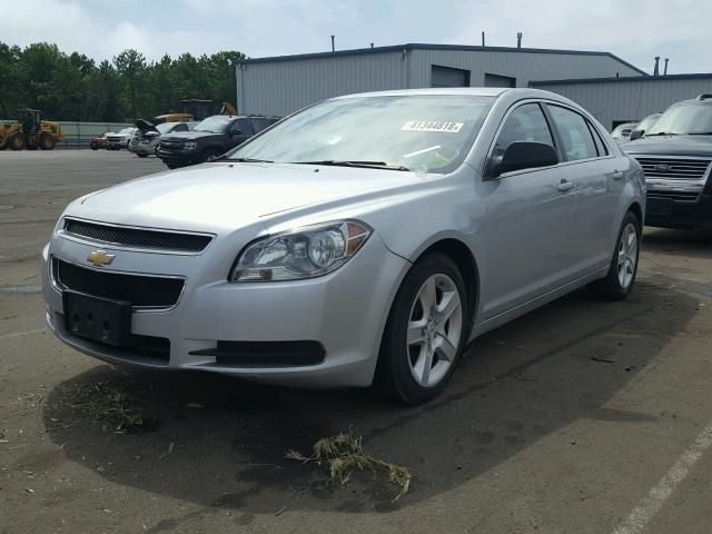 1G1ZA5EU0CF351420 - 2012 CHEVROLET MALIBU LS ვერცხლისფერი ფოტო 2