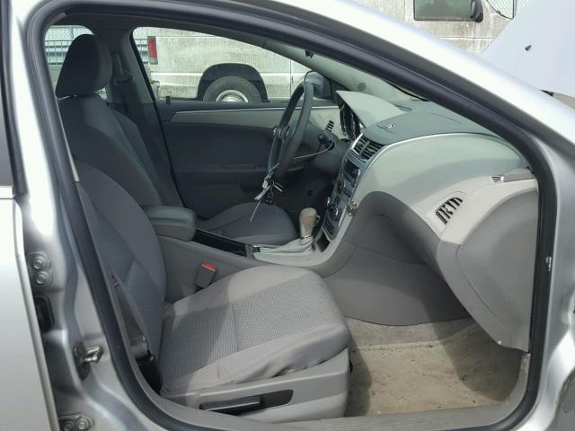 1G1ZA5EU0CF351420 - 2012 CHEVROLET MALIBU LS ვერცხლისფერი ფოტო 5