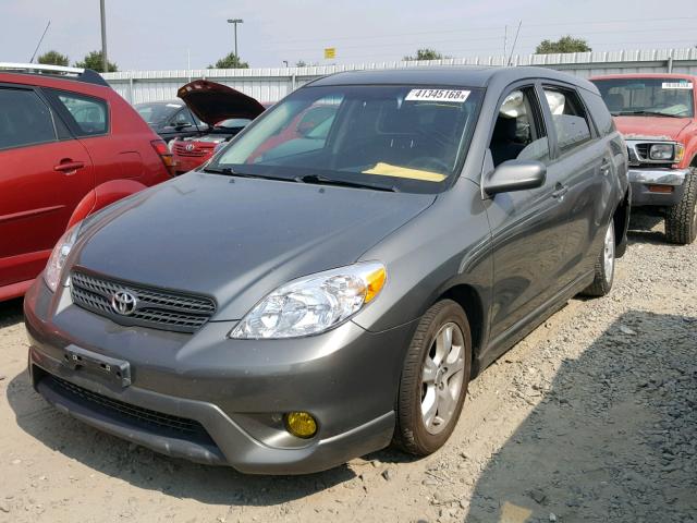 2T1KR30E76C621861 - 2006 TOYOTA COROLLA MA GRAY photo 2