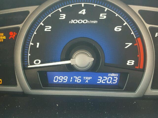 2HGFG12948H568008 - 2008 HONDA CIVIC EXL 灰色 照片 8