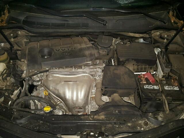 4T4BF3EK2BR131057 - 2011 TOYOTA CAMRY BASE RED photo 7