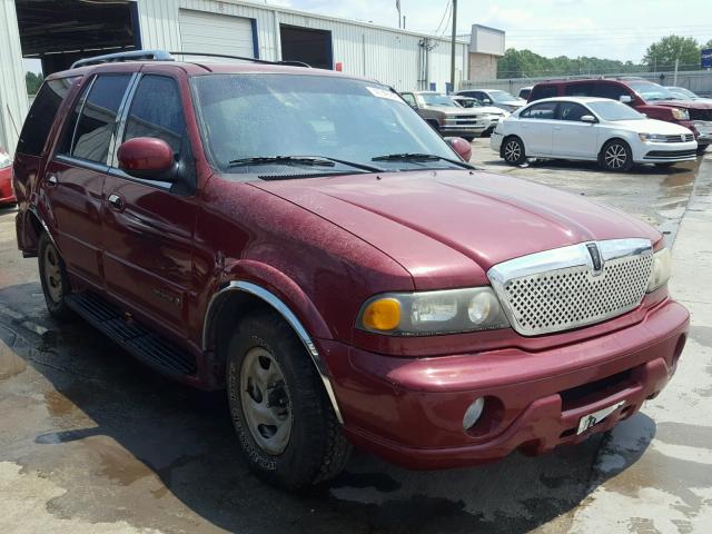 5LMEU27R02LJ07151 - 2002 LINCOLN NAVIGATOR Tünd qırmızı foto 1