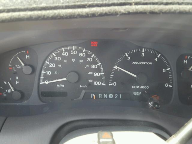 5LMEU27R02LJ07151 - 2002 LINCOLN NAVIGATOR Tünd qırmızı foto 8