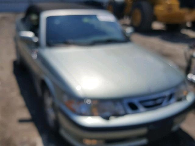 YS3DF78K427012671 - 2002 SAAB 9-3 SE GREEN photo 1