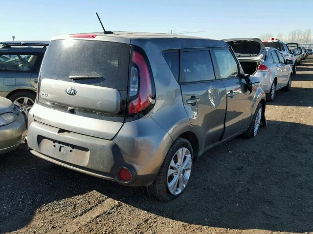 KNDJP3A50E7022574 - 2014 KIA SOUL + GRAY photo 4