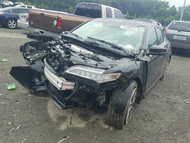 19UUB2F78HA003277 - 2017 ACURA TLX ADVANC BLACK photo 2