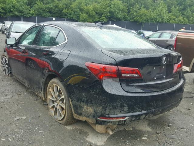 19UUB2F78HA003277 - 2017 ACURA TLX ADVANC BLACK photo 3