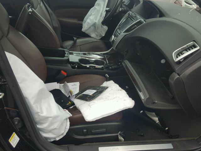 19UUB2F78HA003277 - 2017 ACURA TLX ADVANC BLACK photo 5