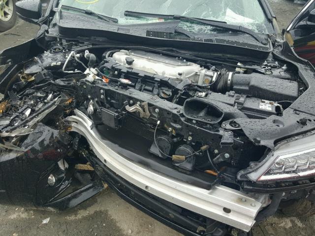 19UUB2F78HA003277 - 2017 ACURA TLX ADVANC BLACK photo 7