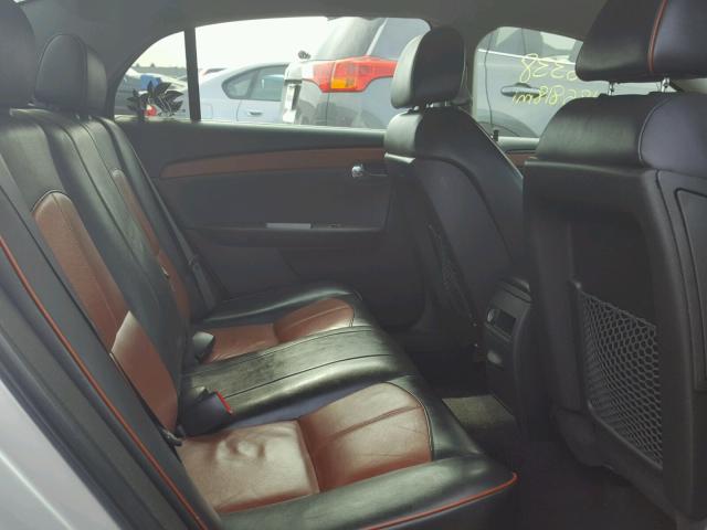 1G1ZK57B194184448 - 2009 CHEVROLET MALIBU LTZ SILVER photo 6