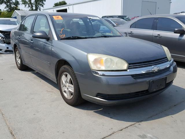 1G1ZT528X5F236750 - 2005 CHEVROLET MALIBU LS ნაცრისფერი ფოტო 1