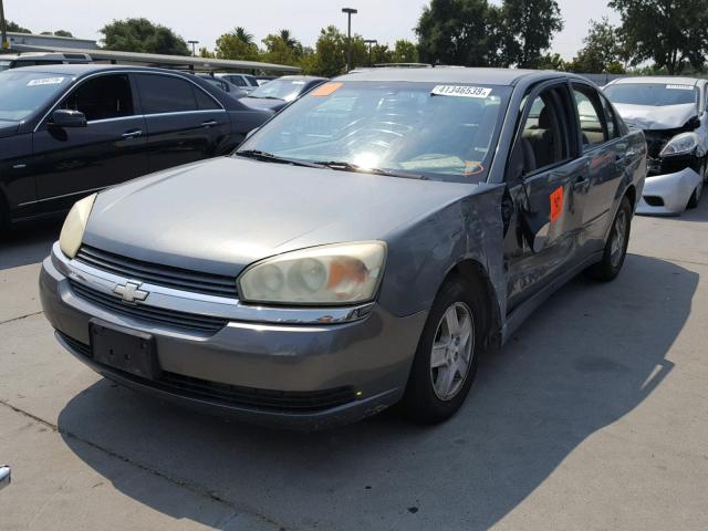 1G1ZT528X5F236750 - 2005 CHEVROLET MALIBU LS ნაცრისფერი ფოტო 2