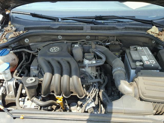 3VW2K7AJ4DM364652 - 2013 VOLKSWAGEN JETTA BASE Սև լուսանկար 7