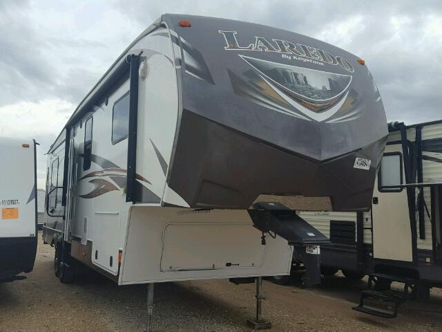 4YDF29222EE601070 - 2014 KEYSTONE LAREDO WHITE photo 1