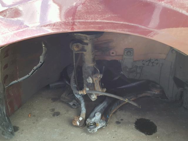 19XFB2F89DE225530 - 2013 HONDA CIVIC EX BURGUNDY photo 9