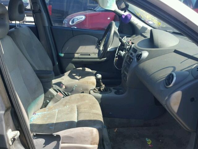 1G8AZ55F27Z176620 - 2007 SATURN ION LEVEL SILVER photo 5