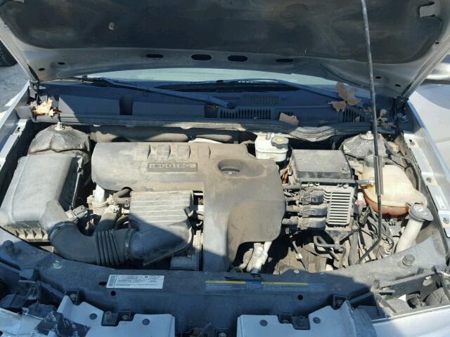 1G8AZ55F27Z176620 - 2007 SATURN ION LEVEL SILVER photo 7