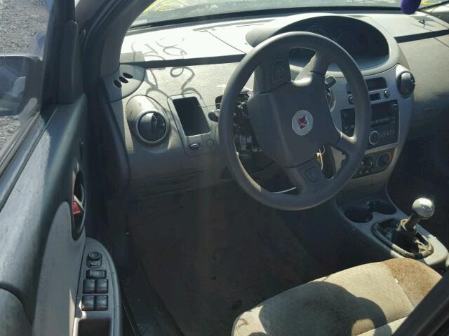 1G8AZ55F27Z176620 - 2007 SATURN ION LEVEL SILVER photo 9