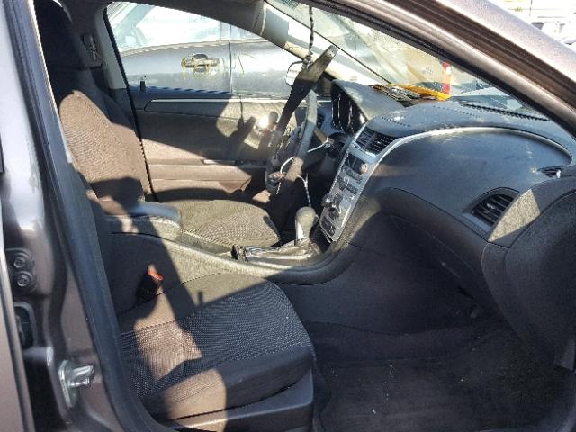 1G1ZC5EU7CF117527 - 2012 CHEVROLET MALIBU 1LT GRAY photo 5