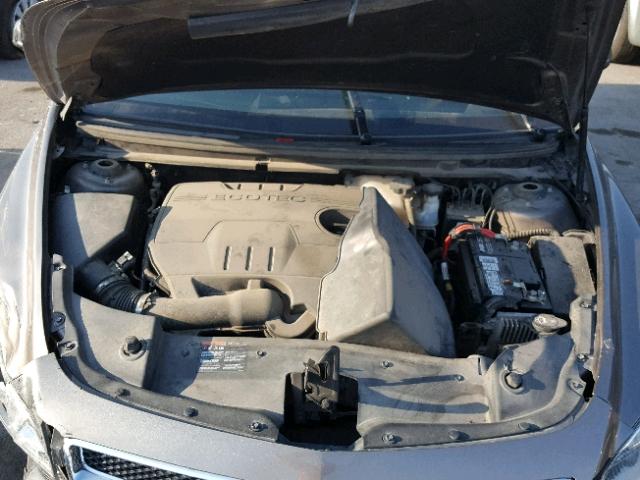 1G1ZC5EU7CF117527 - 2012 CHEVROLET MALIBU 1LT GRAY photo 7