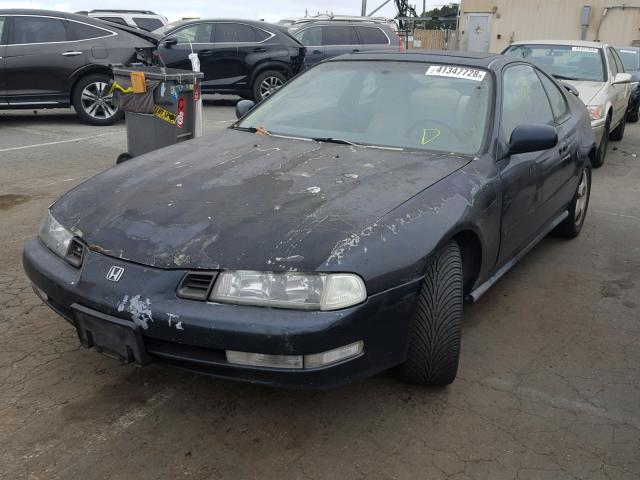 JHMBB227XSC007160 - 1995 HONDA PRELUDE SE GREEN photo 2