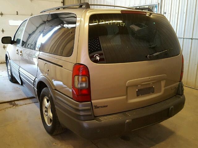 1GMDX03E43D194027 - 2003 PONTIAC MONTANA TAN photo 3