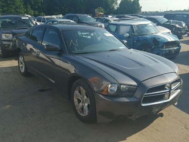 2C3CDXBG4DH663775 - 2013 DODGE CHARGER SE GRAY photo 1