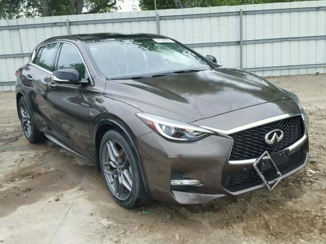 SJKCH5CP6HA017075 - 2017 INFINITI QX30 BROWN photo 1