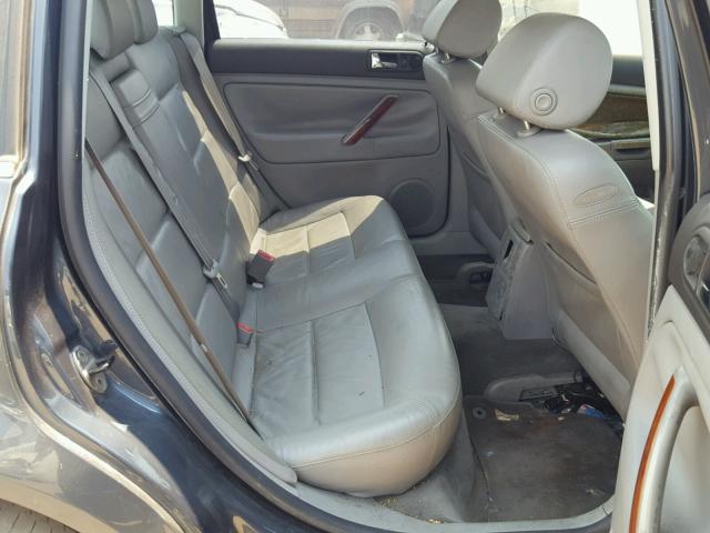 WVWTH63B03P452404 - 2003 VOLKSWAGEN PASSAT GLX BLACK photo 6