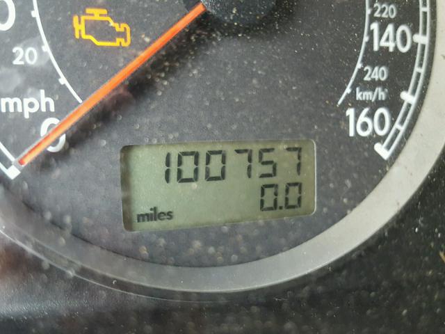 WVWTH63B03P452404 - 2003 VOLKSWAGEN PASSAT GLX BLACK photo 8