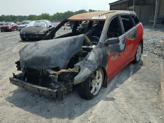 2T1KR32E05C450026 - 2005 TOYOTA COROLLA MA BURN photo 2