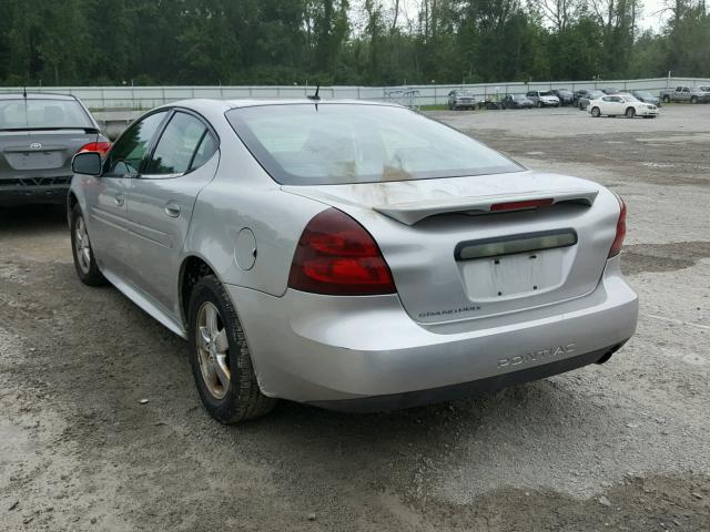 2G2WP552671140215 - 2007 PONTIAC GRAND PRIX GRAY photo 3