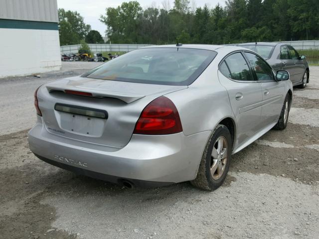 2G2WP552671140215 - 2007 PONTIAC GRAND PRIX GRAY photo 4